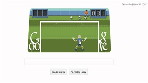 Google Doodle Soccer 2012 Record - 62! - YouTube