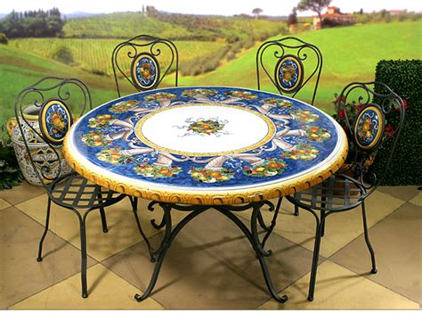 Garden set manger china dining table dinning table set furniture fashion small high dining table white dining tables mesas bedroom furnitur din table outdoor trade chair dine child kitchen table white glass dinning table. Intrada Italy Ceramic Table Cornucopia with Iron Base