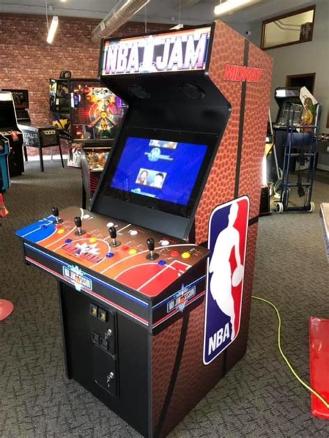 Nba Jam 4 Player Full Size Arcade 3000 Games Installed Flat Rate