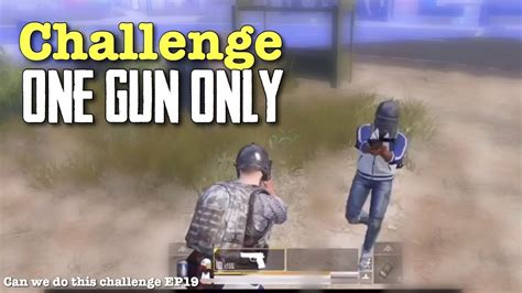 One gun only challenge (gone wild) - YouTube