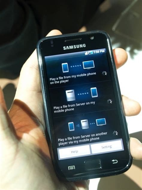 Samsung Galaxy S Hands On Demo