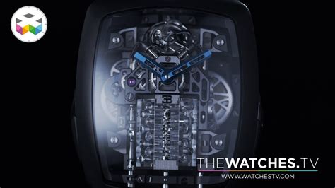 Bugatti Chiron Tourbillon By Jacob And Co A W16 Engine On Your Wrist