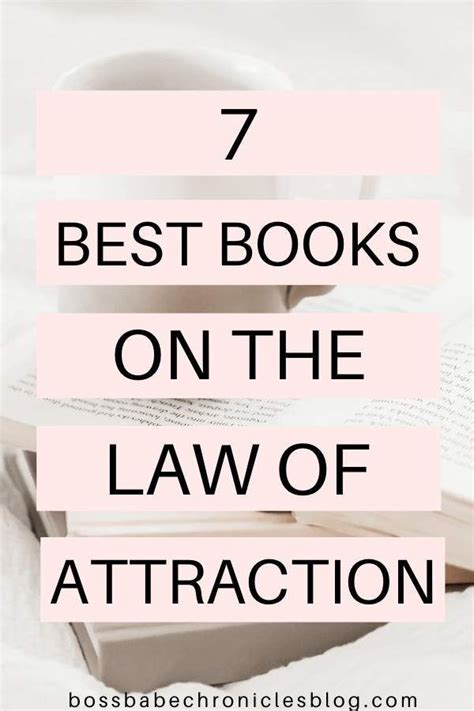 The Best Law Of Attraction Books To Read Law Of Attraction Love Manifestation Law Of