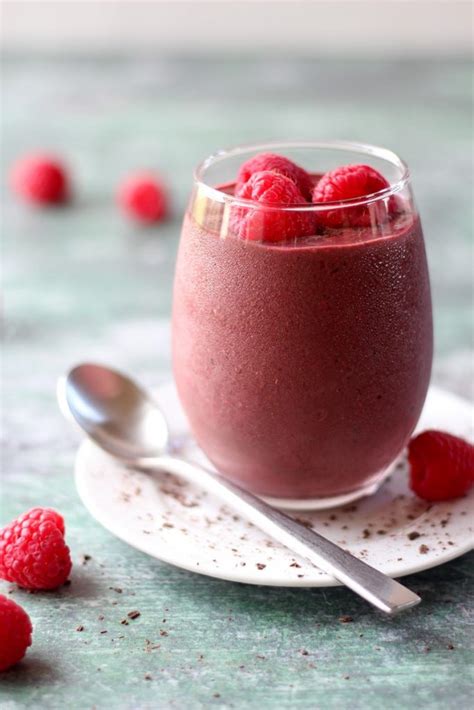 Chocolate Raspberry Smoothie Healthy Ideas Place