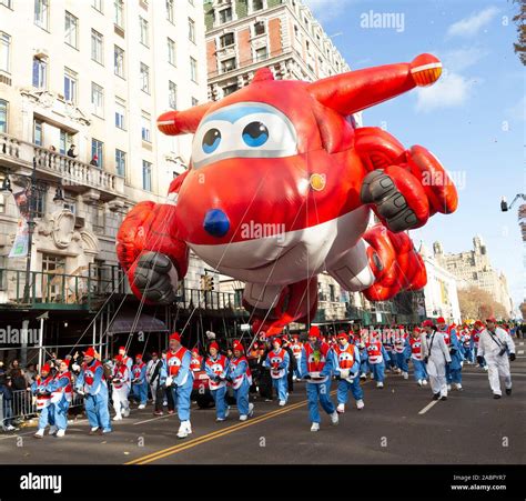 New York Ny November 28 2019 Jett By Super Wings Giant Balloon