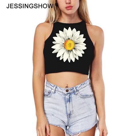 Jessingshow Fitness Skinny Summer Crop Top 2018 New Women Tight Bustier Crop Top Skinny T Shirt