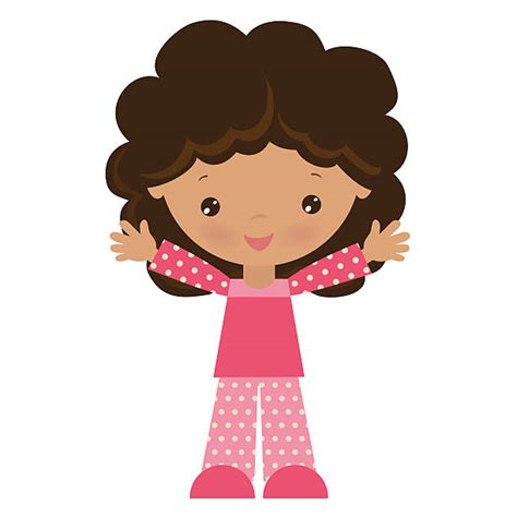 Best Girl Pajamas Illustrations Royalty Free Vector Graphics And Clip