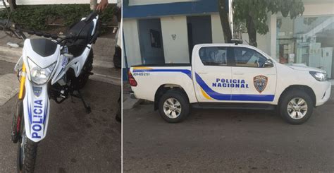 Policía Nacional Dispone Nuevos Vehículos Para El Patrullaje En Sajoma Noticias Dominicanas