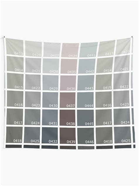 Shades Of Grey Pantone Tapestry By Rogue Design Redbubble