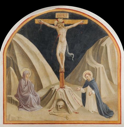 Crocifissione Con La Vergine Cella 29 Beato Angelico Giovanni Da