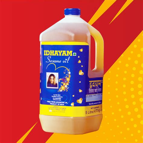 Oil names in tamil and english with their benefits. IDHAYAM Gingelly Oil - IDHAYAM