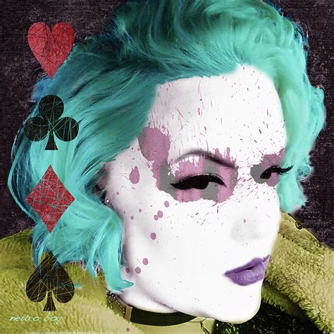 Crazy Girl Digital Art By Michael Mathews Fine Art America