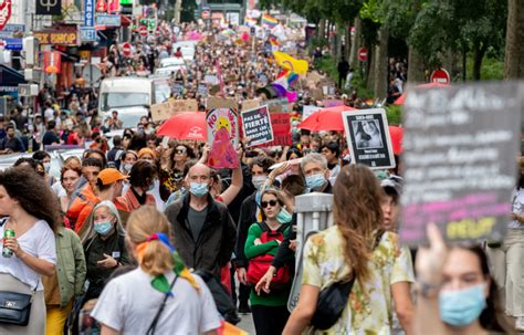 At Pride March In Paris Activists Demand Racial Justice Too Pbs News