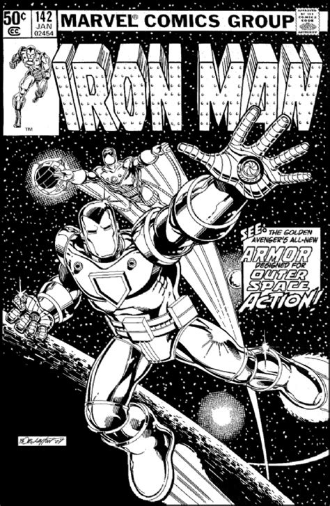 Iron Man 142 Variant Recreation In Bob Laytons Bob Layton