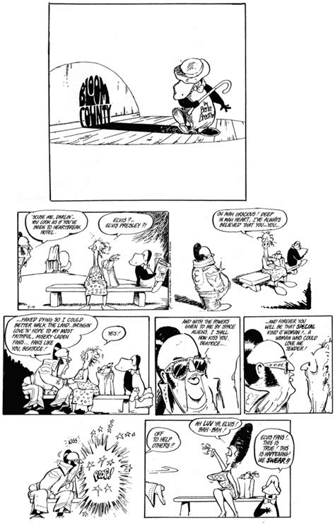 Bloom County Comic Strip On Gocomics Com Bill The Cat Berkeley Breathed Non Sequitur Calvin