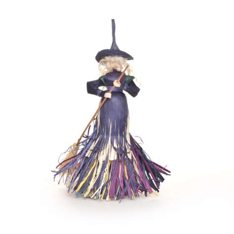 Standing Witch Corn Shuck Doll Southern Highland Craft Guild