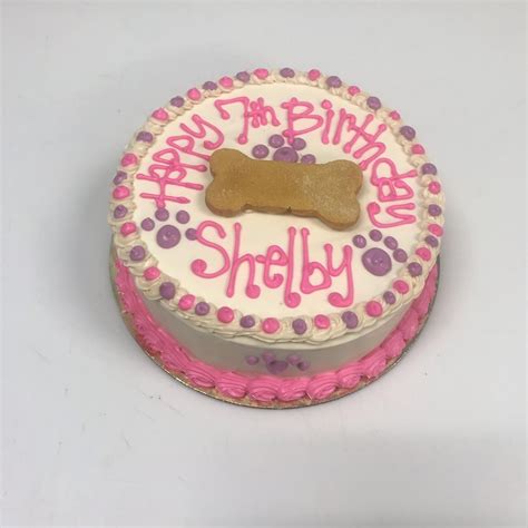 Dog Cake 6″ Happy Birthday Puppy Cake Happy Dog Barkery