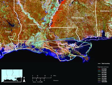 Map Hurricane Katrina Track Share Map