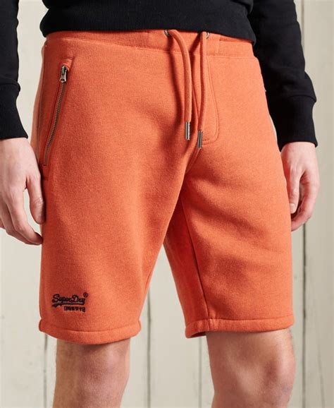Superdry Klassieke Jersey Orange Label Short Shorts Voor Heren