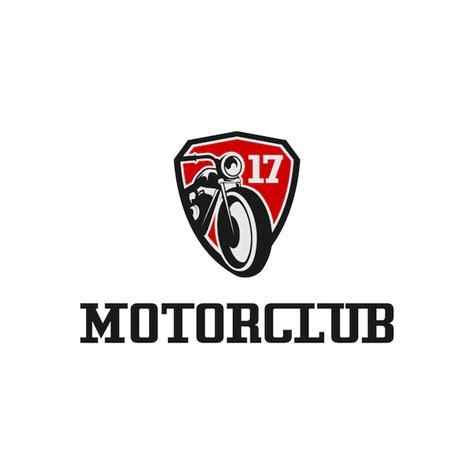 Logotipo Clásico De La Motocicleta Vector Premium