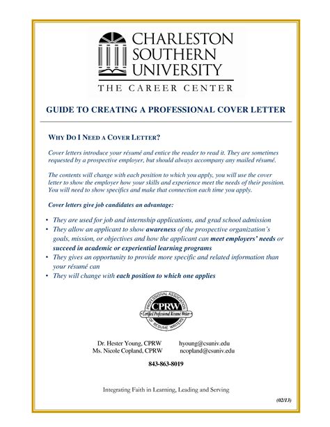 Professional Job Cover Letter Templates At