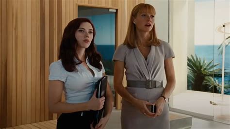 Scarlett Johansson And Gwyneth Paltrow Shoot Down Iron Man 2 Feud