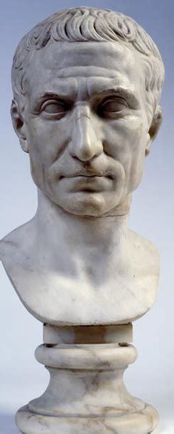 The Cesare Chiaramonti A Marble Portrait Of Julius Caesar 1st
