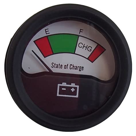 Meter Gauge Volt Battery Charge Indicator For Several Golf Carts Walmart Com