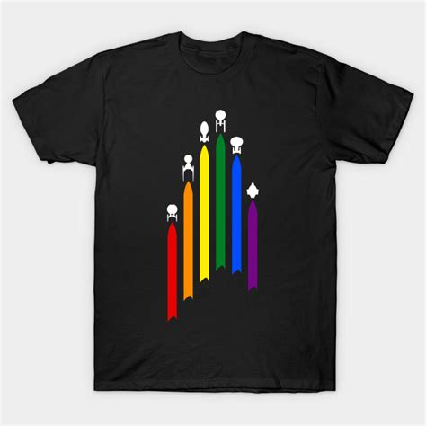 Star Trek Gay Pride Star Trek T Shirt TeePublic