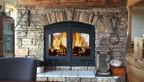 Double Sided Wood Burning Fireplaces See Through Fireplaces