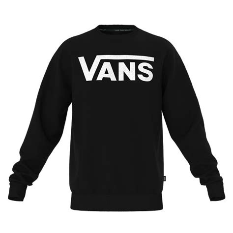 Vans Classic Crew Sweater Black White Vans