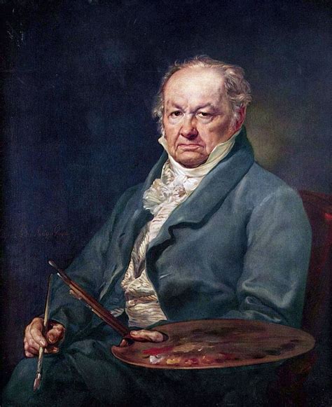 Portrait By Vicente L Pez Porta A Francisco Goya Spanish Painters