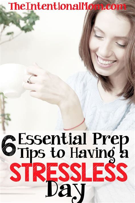 6 essential prep tips to having a stressless day work life balance tips stress less time