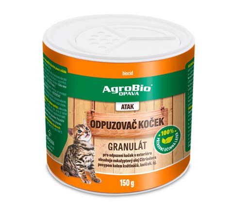 ATAK odpuzovač koček granulát 150 g Aaazahrada