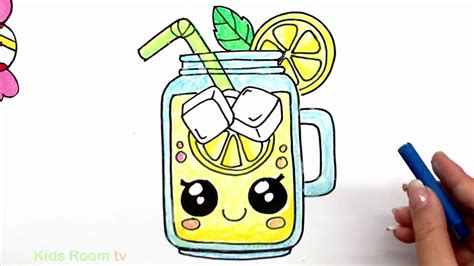 Draw Lemonade Easy And Cute Youtube