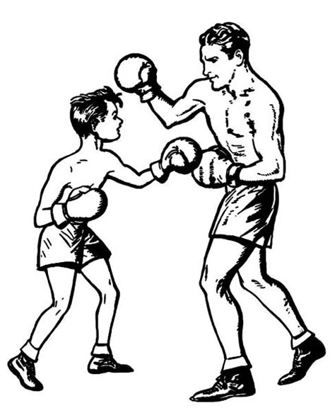 740 Boys Boxing Stock Illustrations Royalty Free Vector Graphics