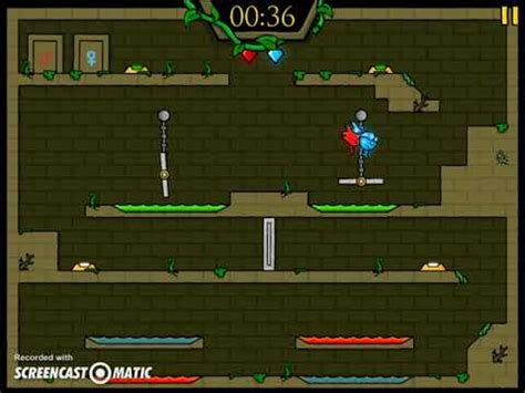 Fireboy And Watergirl Forest Temple Level 2 YouTube