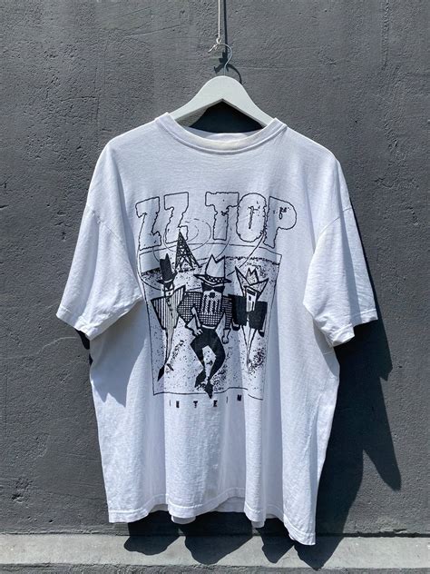 Vintage Vintage 1994 Zz Top Antenna Tour T Shirt Heavy Metal Grailed