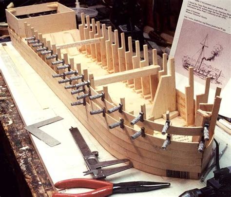 10 Piece Planking Clamp Set Wooden Model Ship Building In 2019