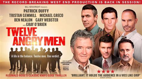 Twelve Angry Men Uk Tour Cast Announced Including Patrick Duffy West