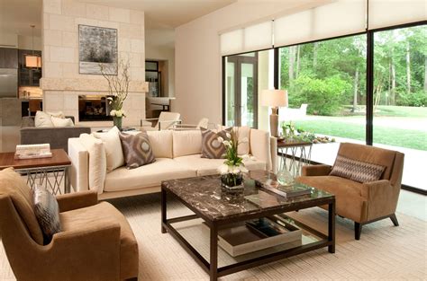 Cozy And Comfortable American Living Room Interior #8001 | House