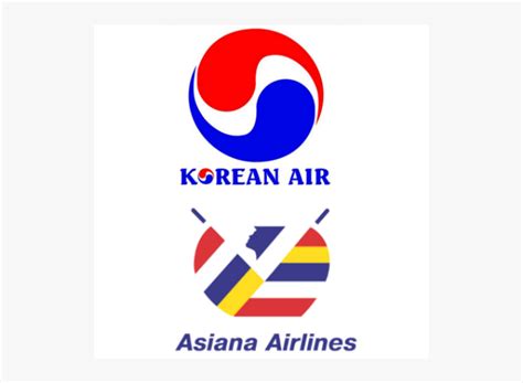 Korean Air And Asiana Airlines Logos Asiana Airlines Old Logo Hd Png