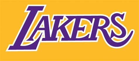 Los Angeles Lakers Wordmark Logo National Basketball