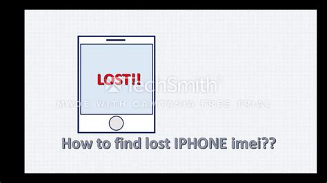How To Find Lost Iphone Imei Youtube