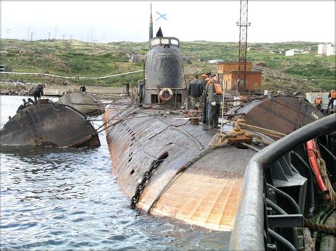 Sunken Nuclear Submarines