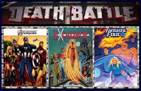 Avengers Vs Excalibur Vs Fantastic Four Battles Comic Vine