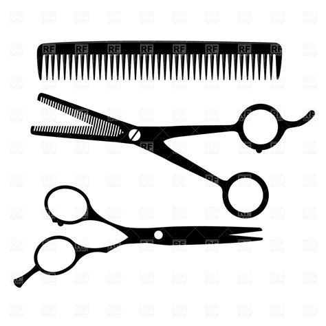 Scissors Clip Art Free Hairdresser Cartoon Hair Hair Supplies