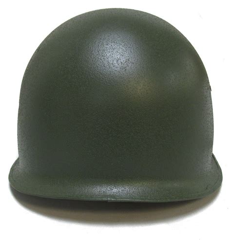 Reproduction Us M1 Helmet With Woodland Camo Cover And Band