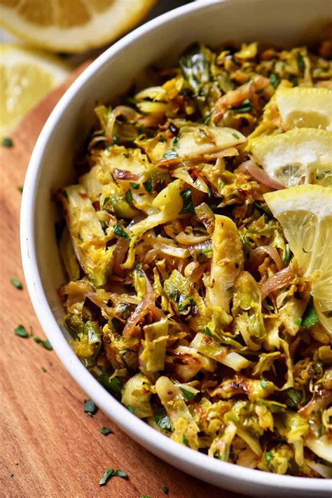 shaved brussels sprouts recipe with shallots she loves biscotti
