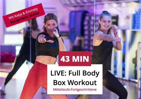 Live Full Body Box Workout Get Fit HÖchst